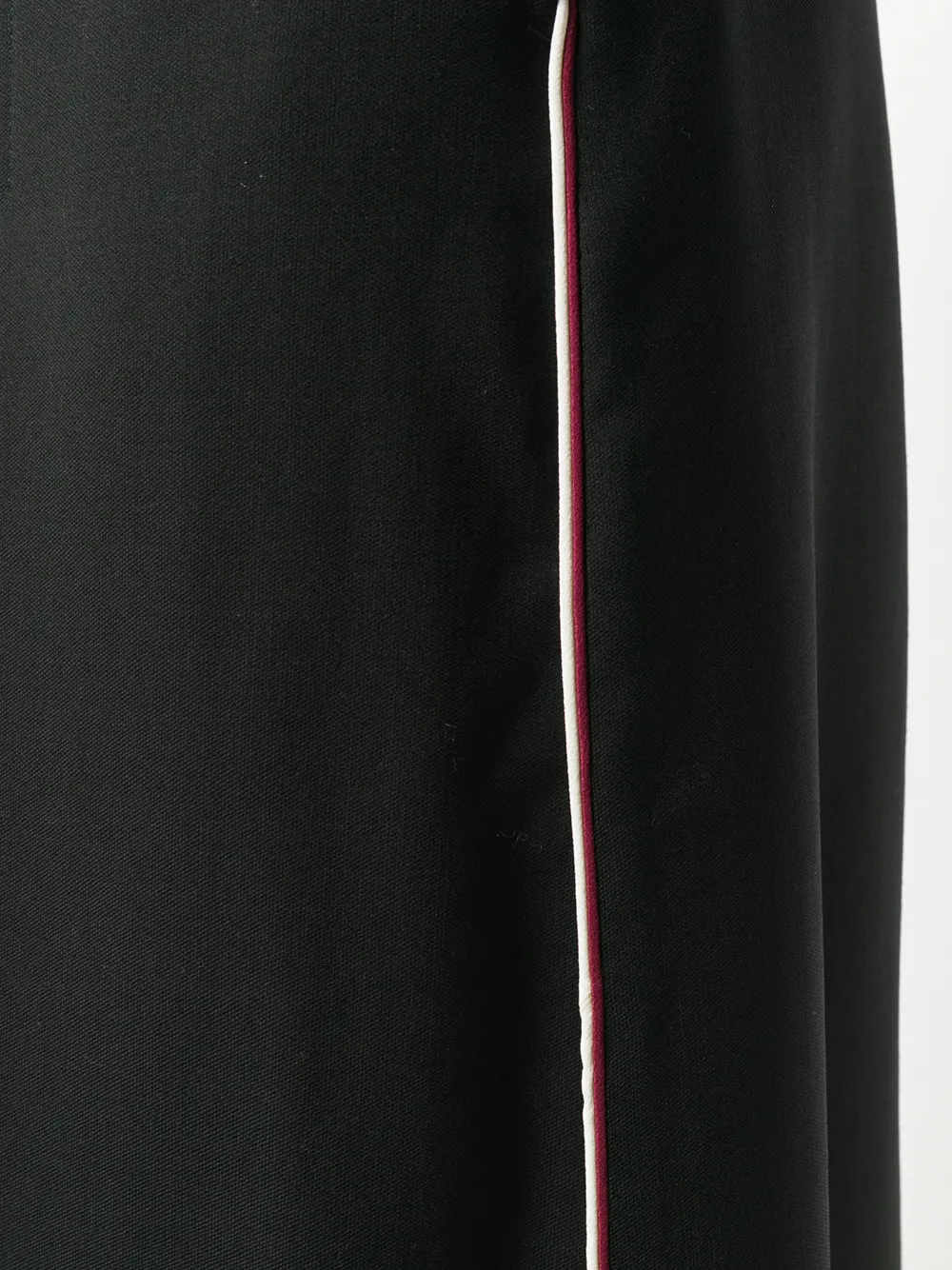 Stella McCartney brede broek met pijpen Zwart