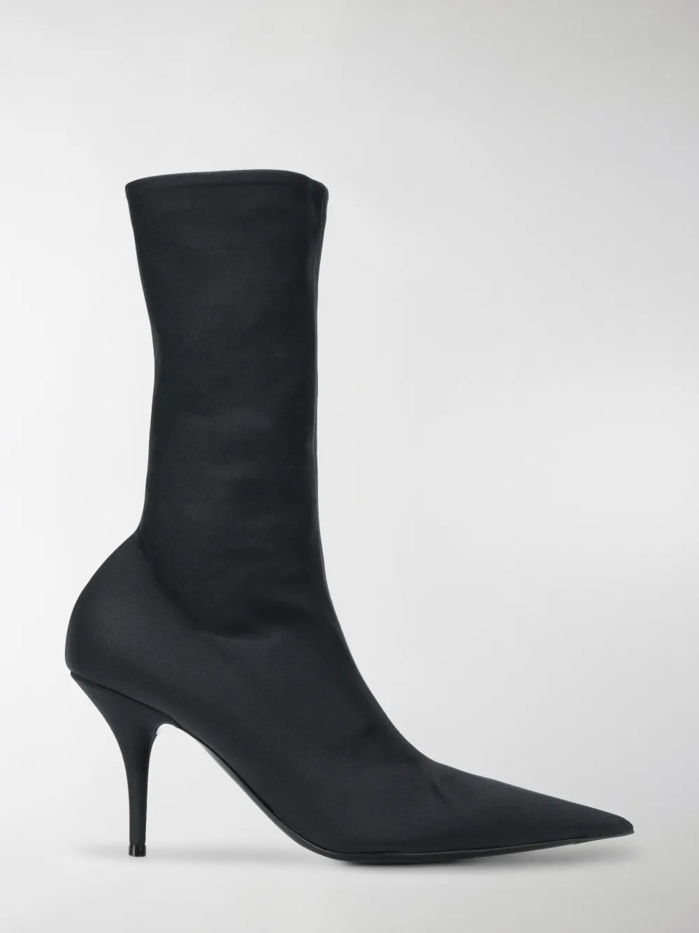 Click to view more detailed imagery on our partner's website Balenciaga Pointed Sock Boots In Black