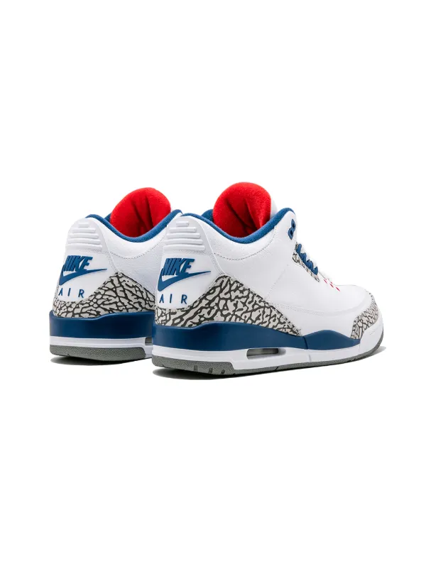 Jordan 3 retro store og true blue