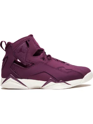 true flight jordans purple