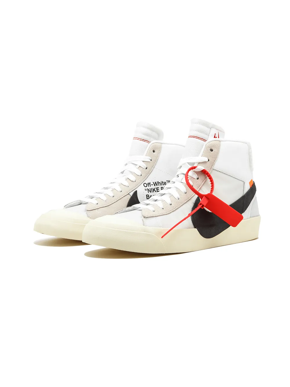 Nike X Off-White The 10: Nike Blazer Mid Sneakers - Farfetch