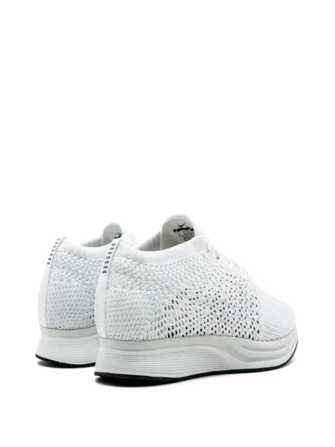 mens white flyknit trainers