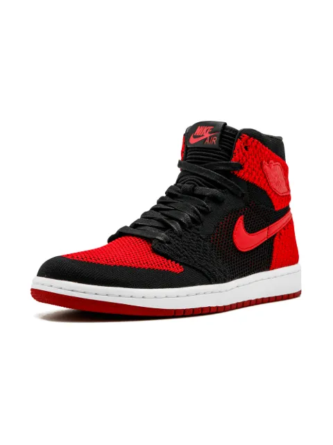 jordan 1 red flyknit