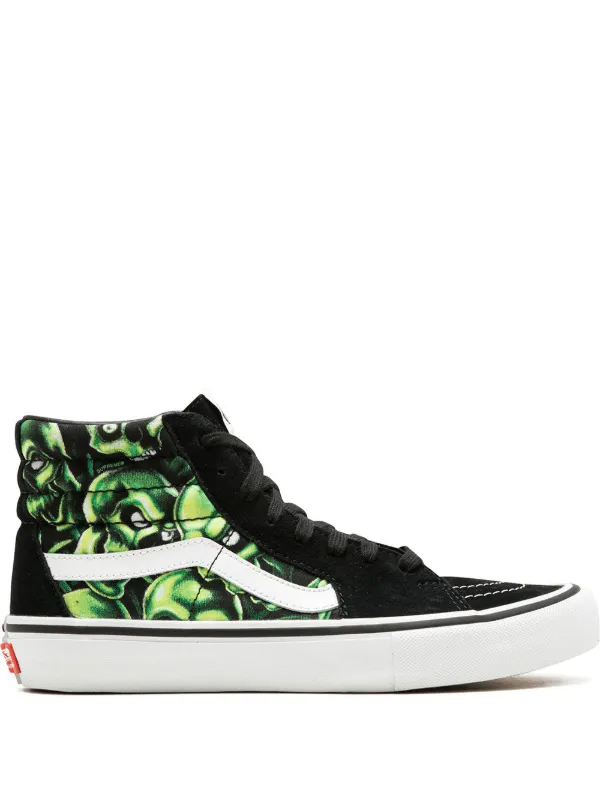 Vans Sk8-Hi Pro Supreme Skull Pile Shoes