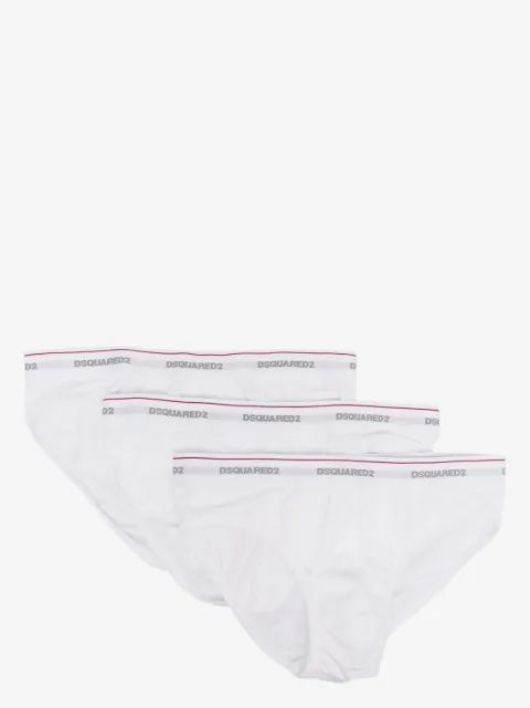 DSQUARED2 three-pack logo briefs