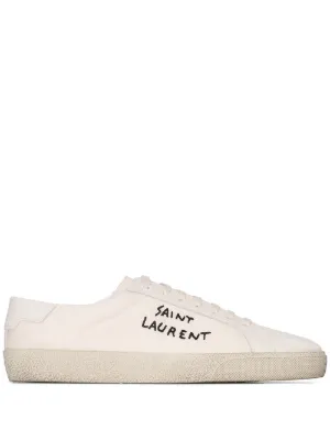 ysl trainers white