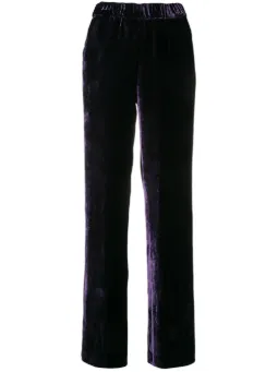 Moncler Pantalones Rectos morado Moncler Pantalones Rectos morado