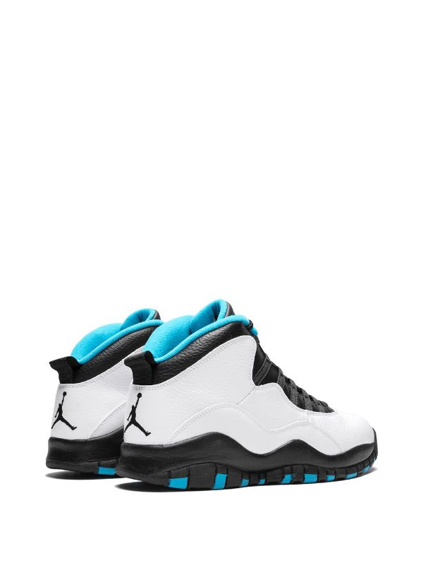 En contra bofetada fórmula Jordan Air Jordan Retro 10 "Powder Blue" Sneakers - Farfetch