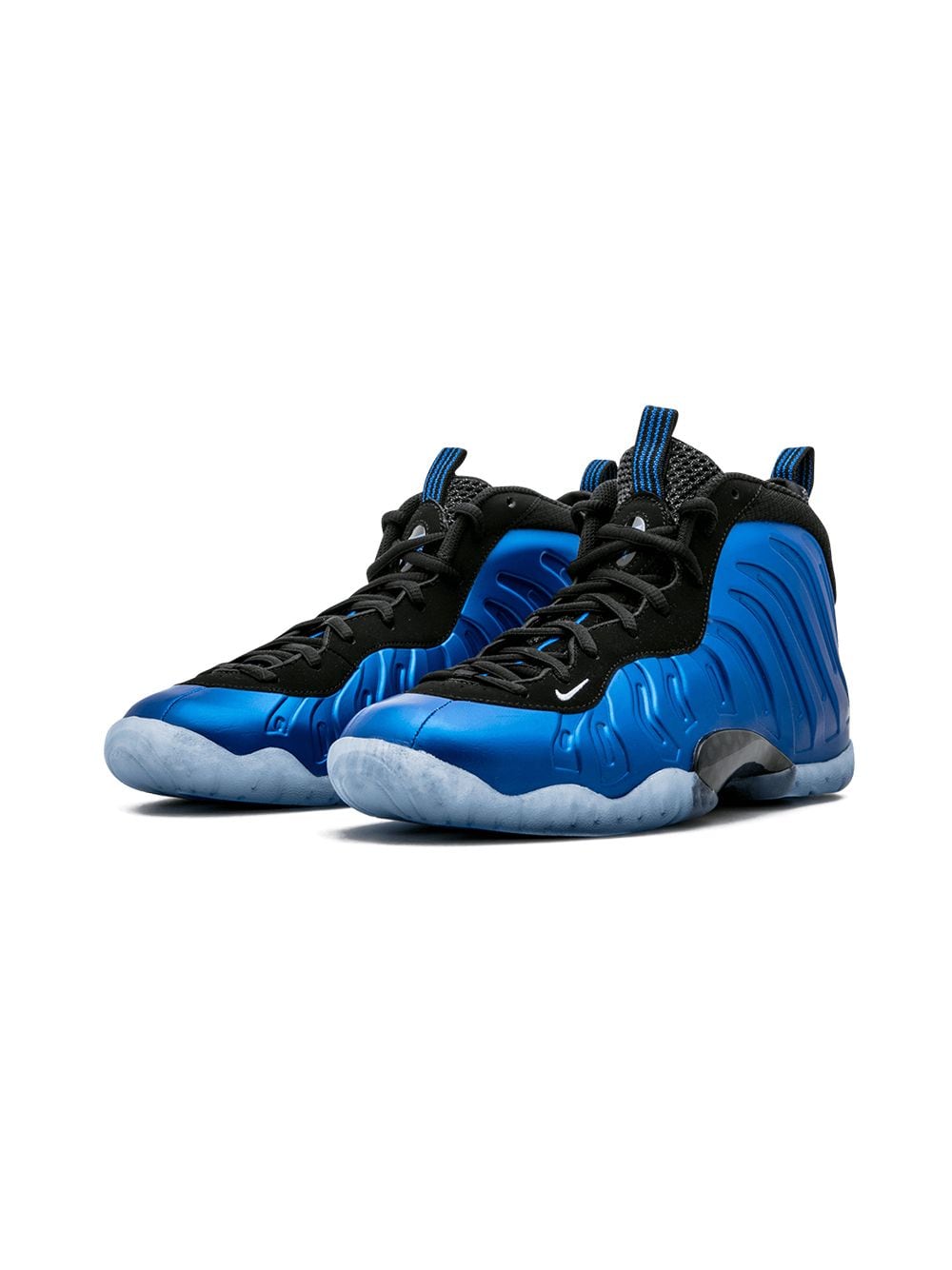 Nike Kids Little Posite high-top sneakers - Blauw