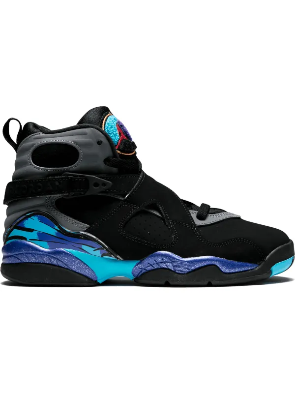 Air Jordan 8 Retro BG Aqua Shoes Size 4Y