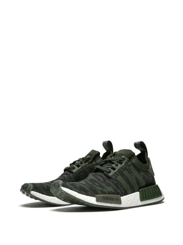 Adidas NMD_R1 Primeknit Sneakers | Green | FARFETCH