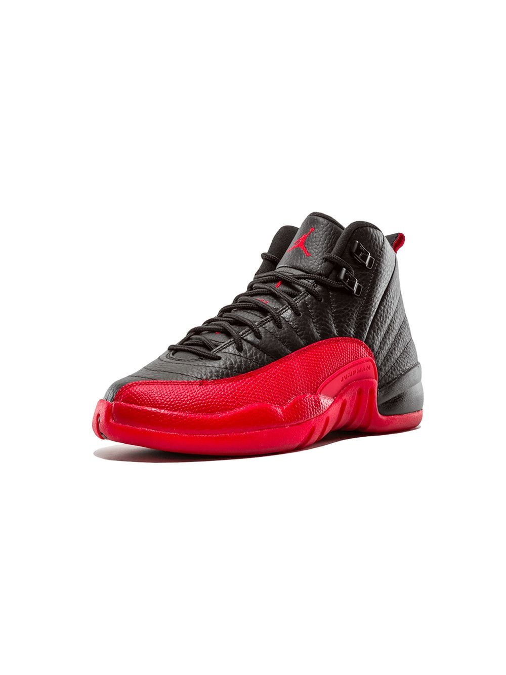 Shop Jordan Air  12 Retro Bg "flu Game" Sneakers In Black