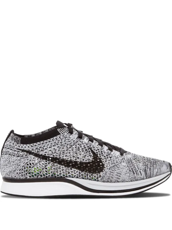 nike flyknit racer white