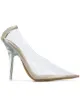 Image 1 of Yeezy transparent pointed toe pumps