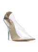 Image 2 of Yeezy transparent pointed toe pumps