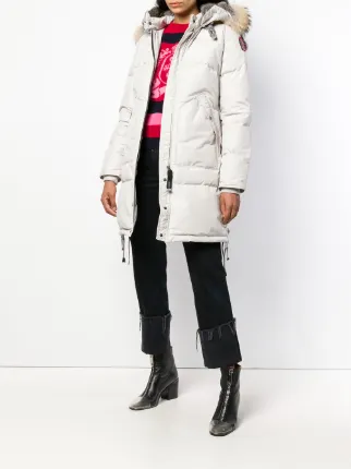 parajumpers long bear coat black parajumpers long bear coat black