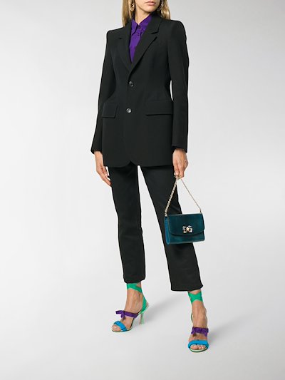 Dolce & Gabbana DG Millennials envelope clutch blue | MODES Dolce & Gabbana DG Millennials envelope clutch blue | MODES