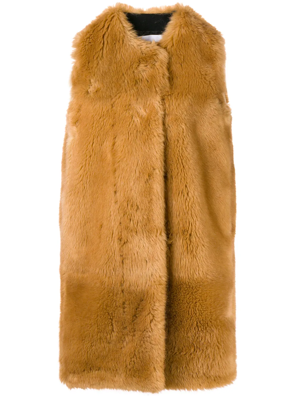 MSGM faux fur long gilet MSGM faux fur long gilet