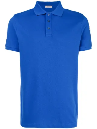 moncler blue polo moncler blue polo