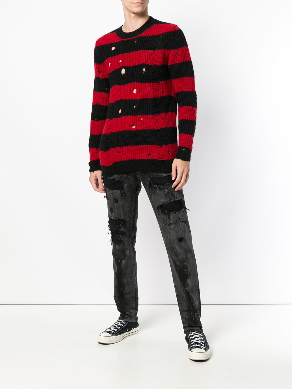 фото Overcome striped knit jumper