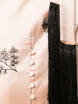 long embroidered dress展示图