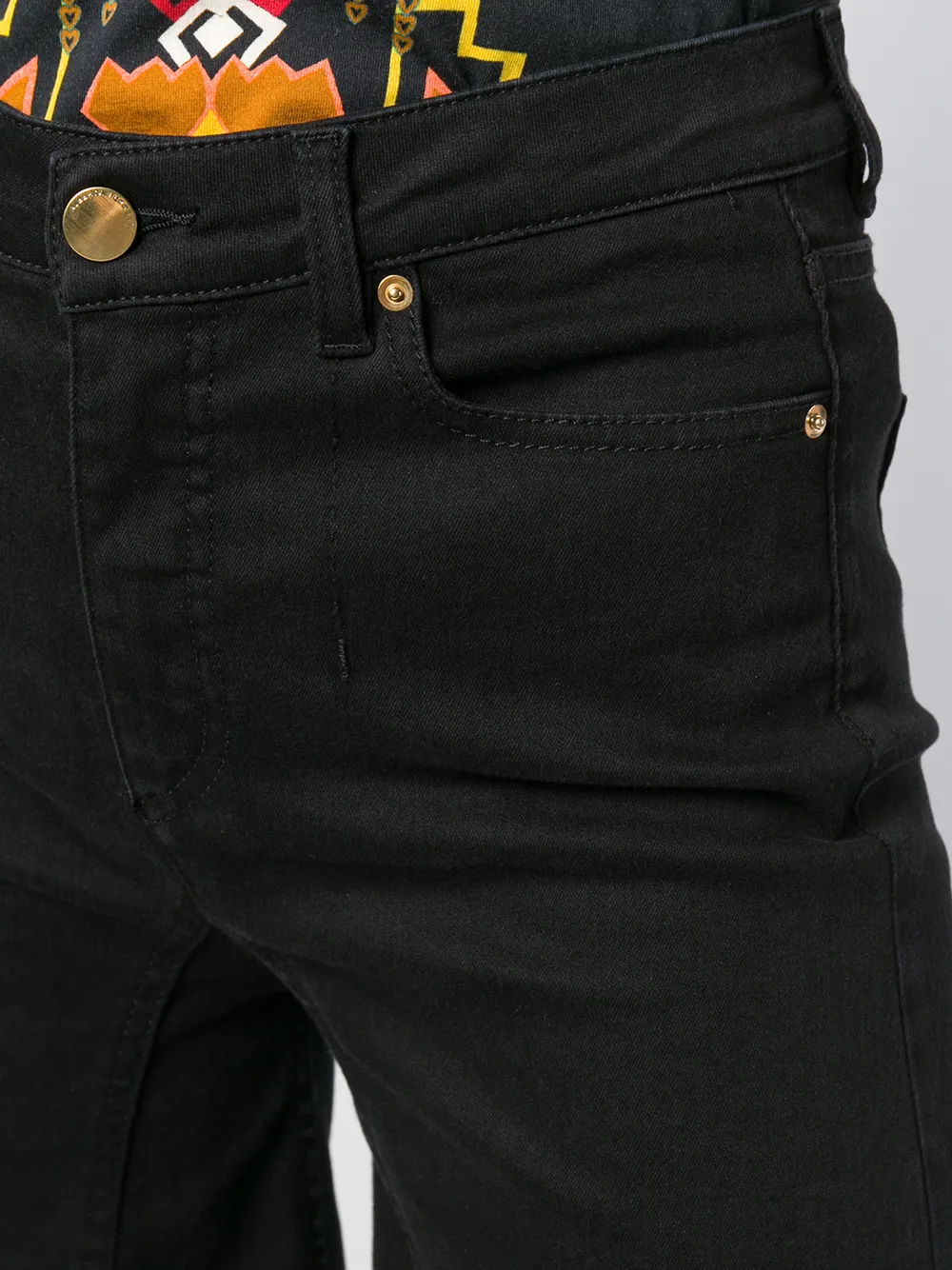 Alberta Ferretti Wijde jeans Zwart