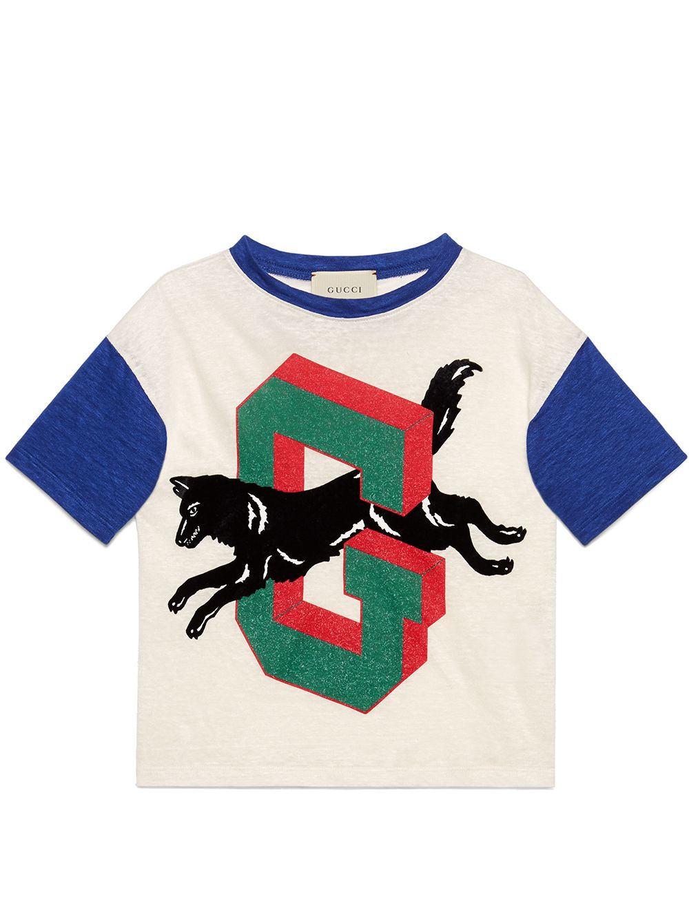 фото Gucci kids футболка с принтом