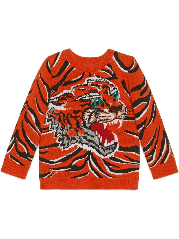 gucci tiger sweater