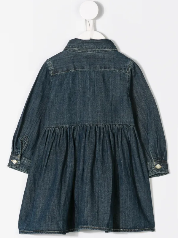 POLO RALPH LAUREN KIDS デニムワンピース | ブルー | FARFETCH JP