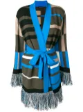 ETRO geometric print cardigan - Brown