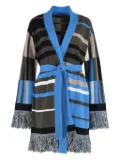 ETRO geometric print cardigan - Brown