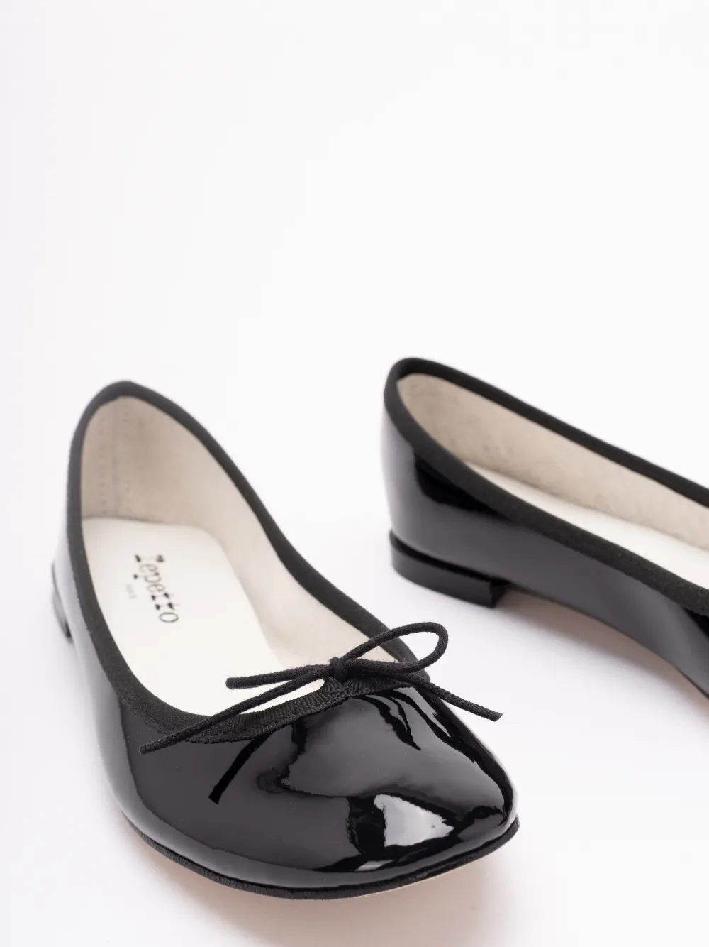 Repetto gewatteerde ballerinas Zwart