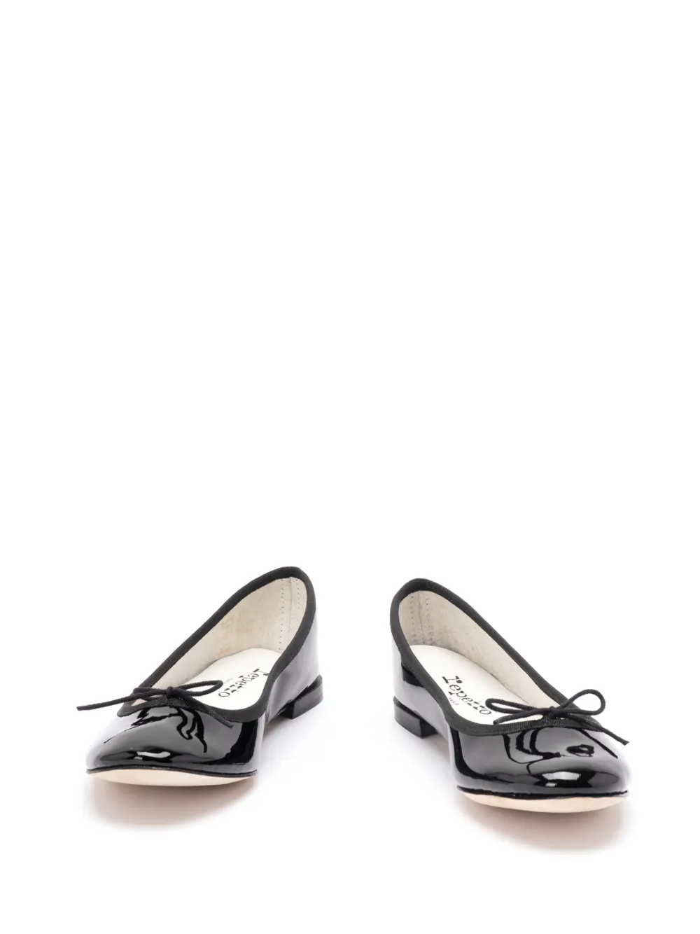 Repetto gewatteerde ballerinas Zwart