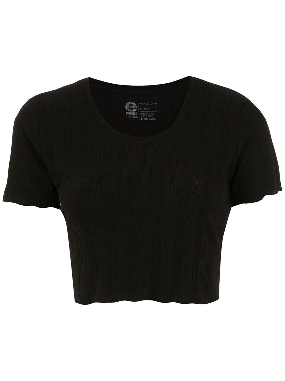 фото Osklen ribbed cropped top