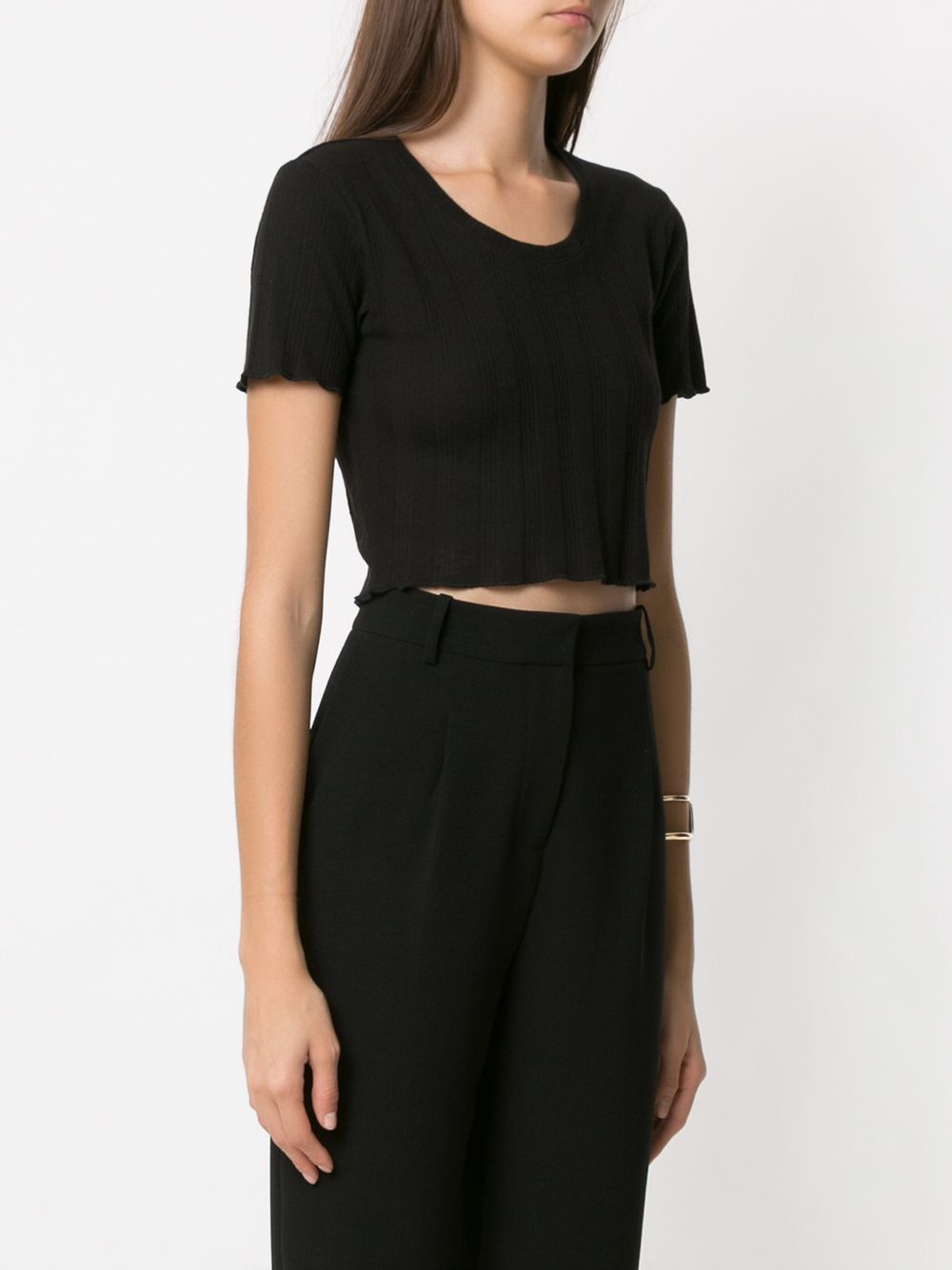 фото Osklen ribbed cropped top