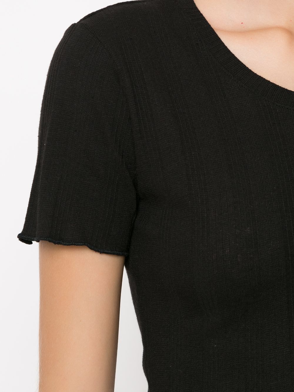 фото Osklen ribbed cropped top