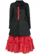 Image 1 of Comme Des Garçons ruffle hem quilted coat