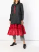 Image 2 of Comme Des Garçons ruffle hem quilted coat