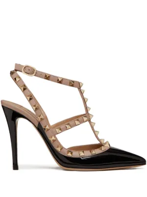 Valentino Garavani ロックスタッズ パンプス 10mm | ニュートラル