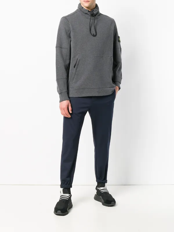 stone island toggle hoodie