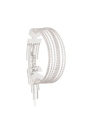 Karl Lagerfeld K Fringe Bracelet Farfetch Karl Lagerfeld K Fringe Bracelet