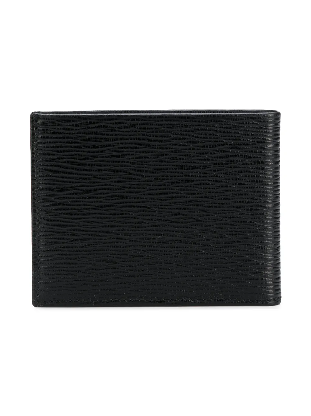 Ferragamo dubbele Gancio billfold-portefeuille - Zwart