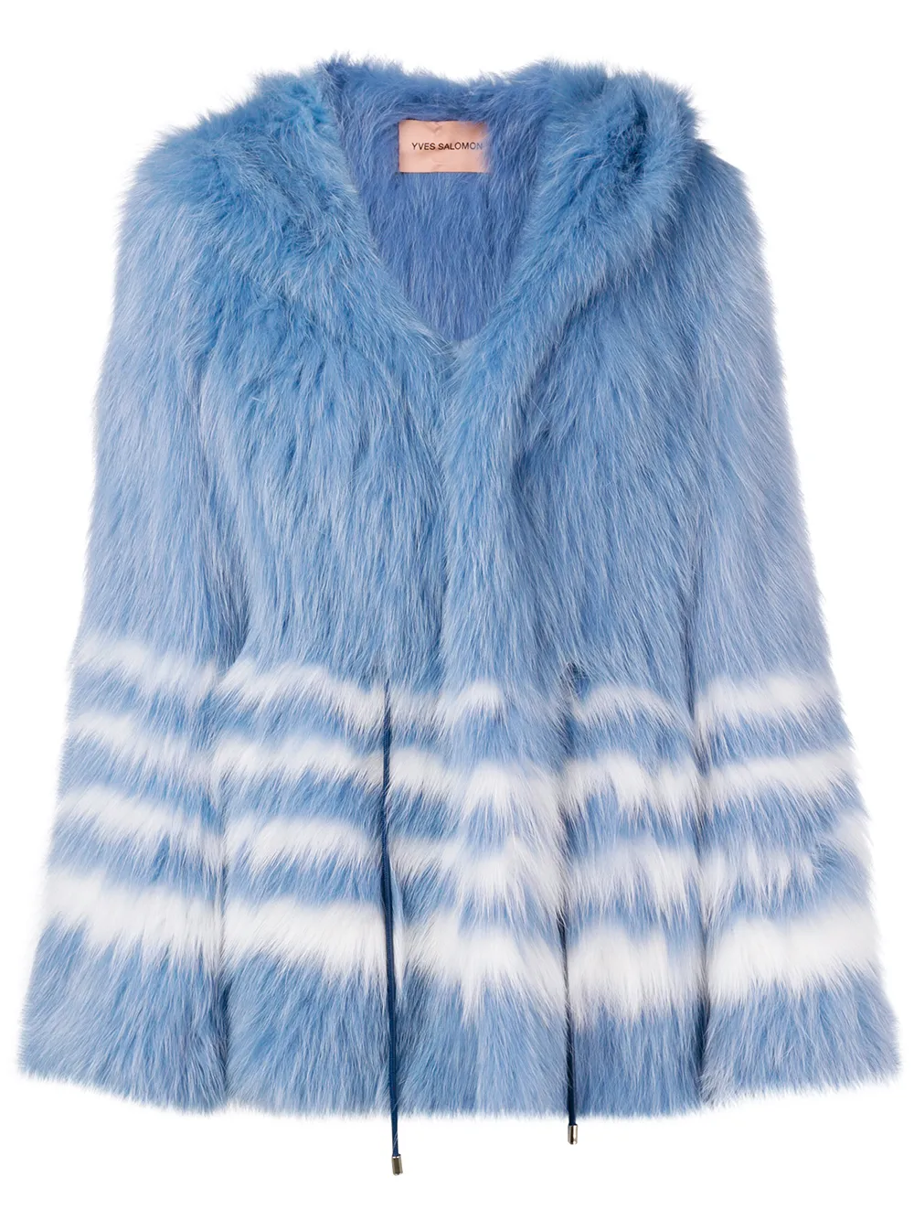 yves salomon fox fur vest