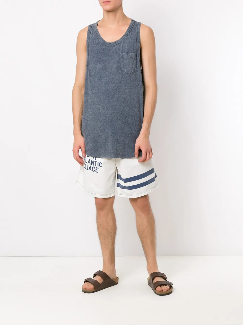 printed bermuda shorts