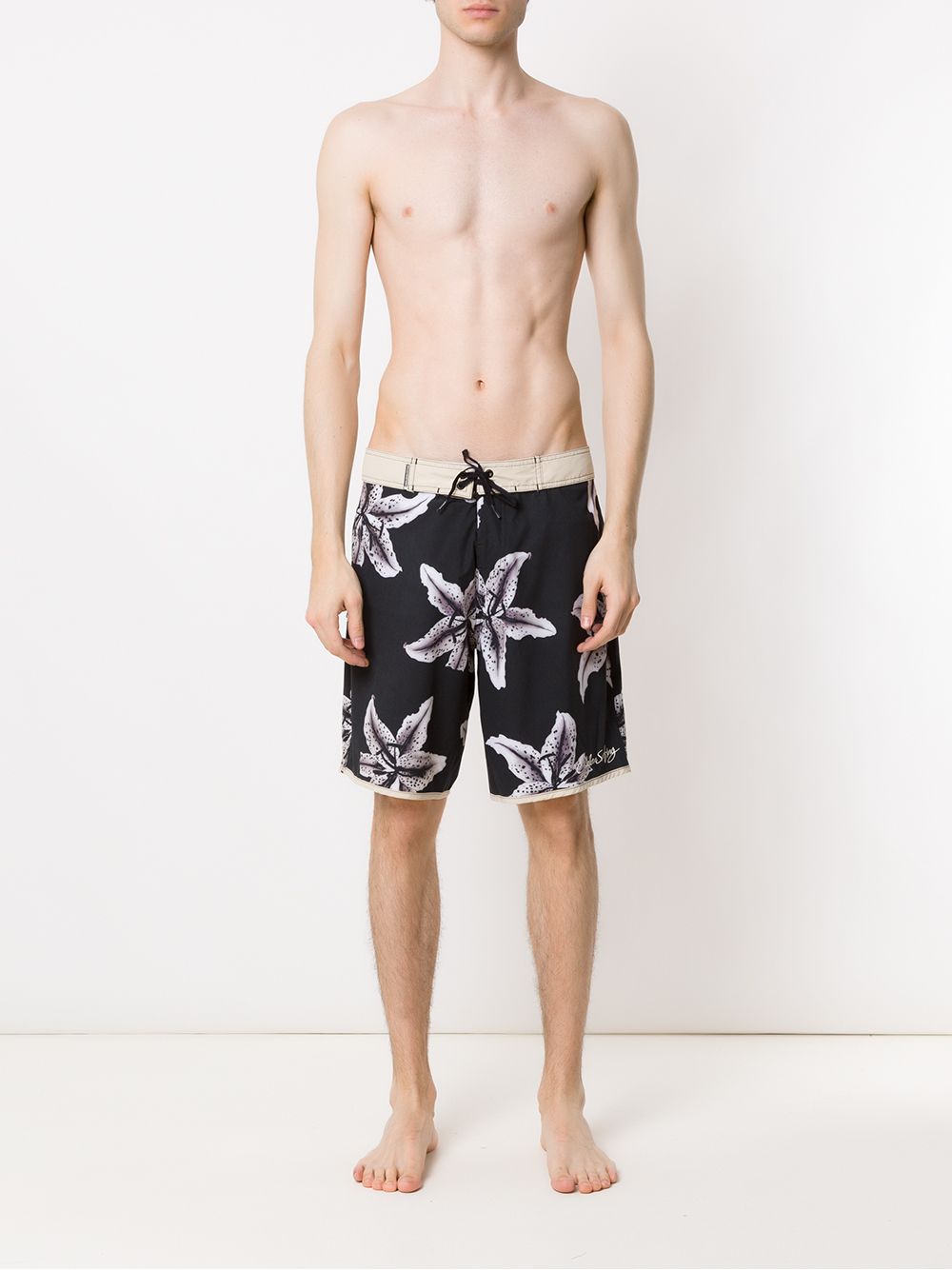 фото Osklen printed swimming shorts