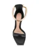 Alexander McQueen contrast open-toe sandals