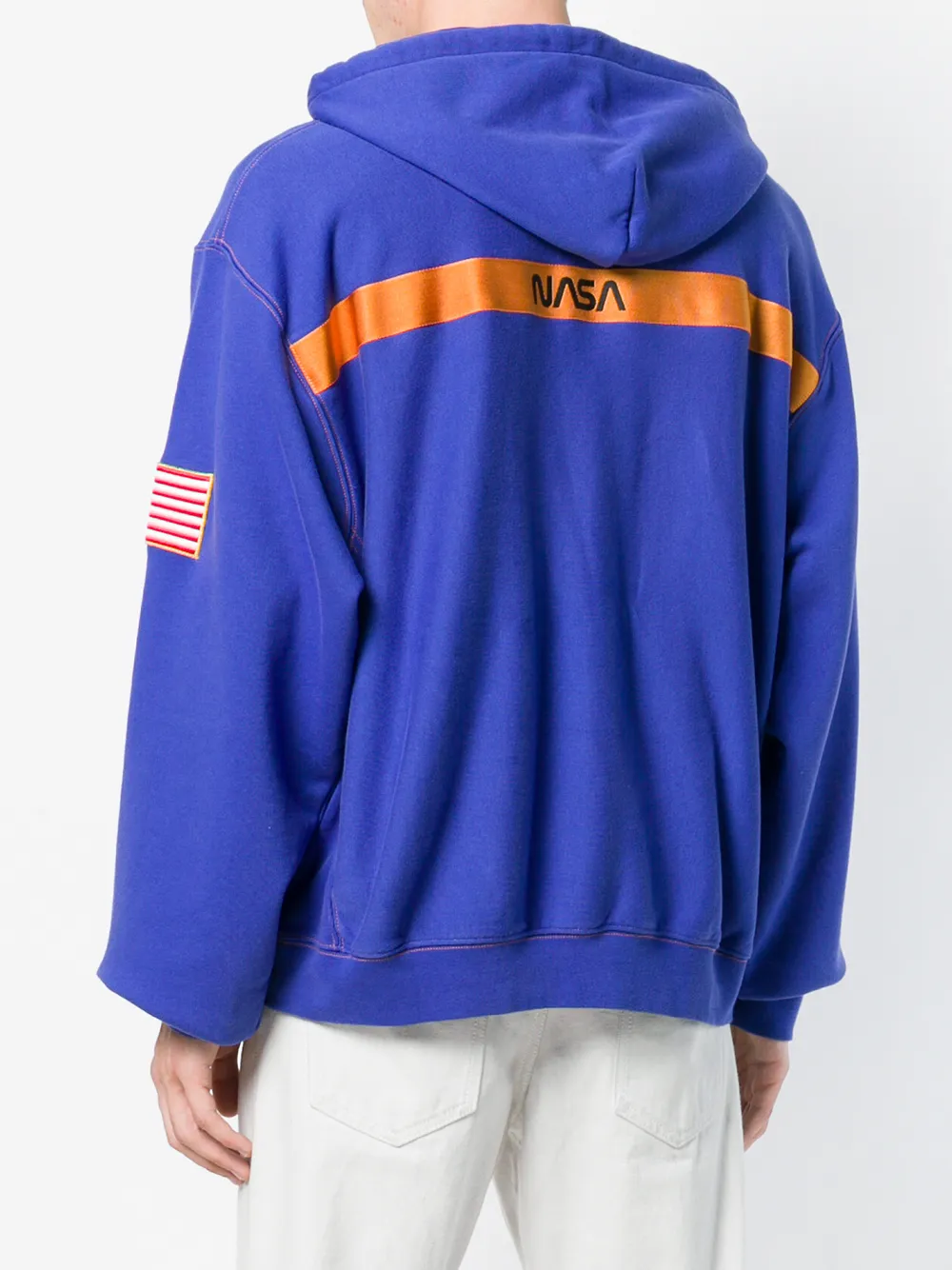 nasa embroidered sweatshirt