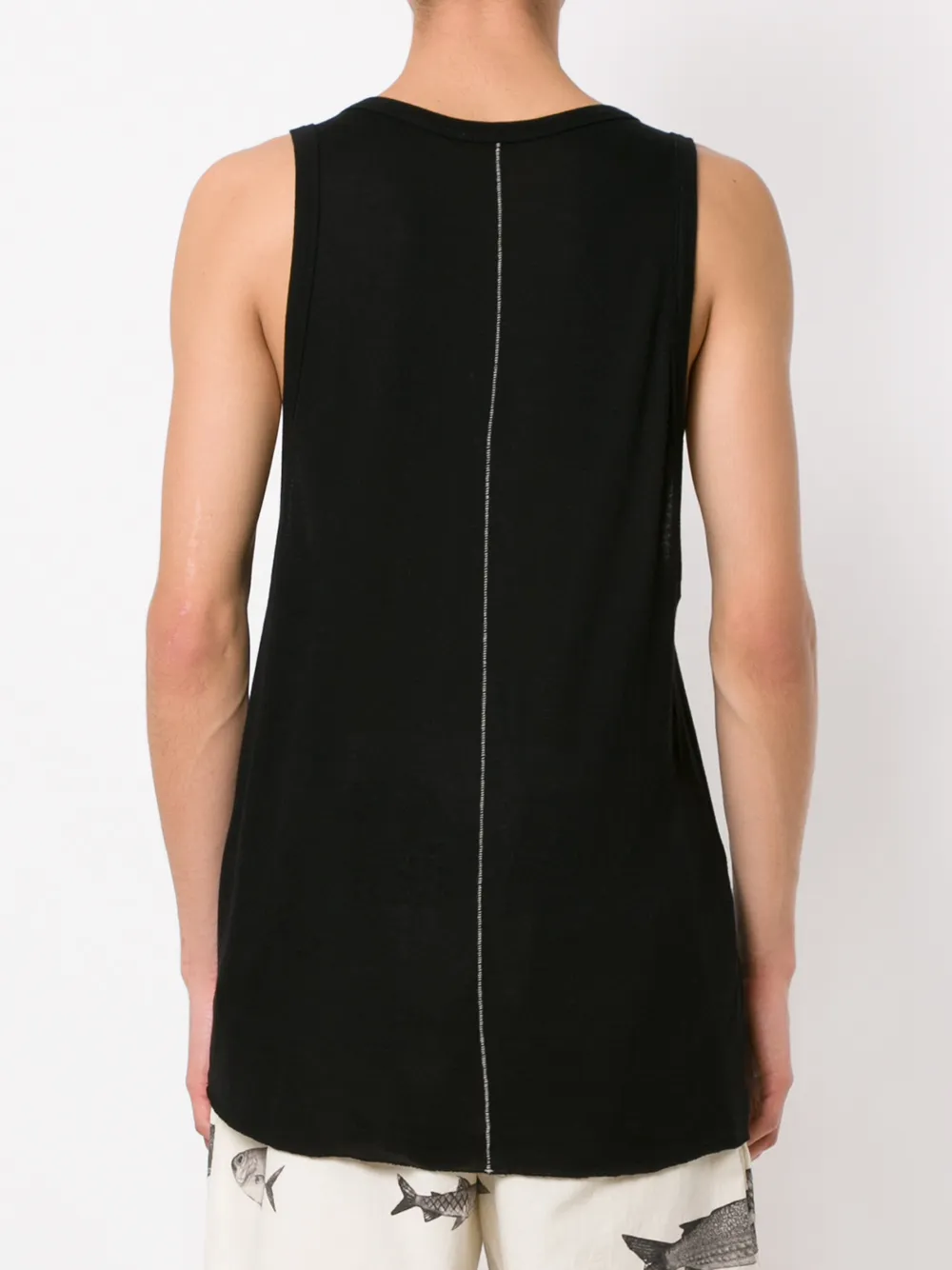 Osklen stitched tank top Zwart