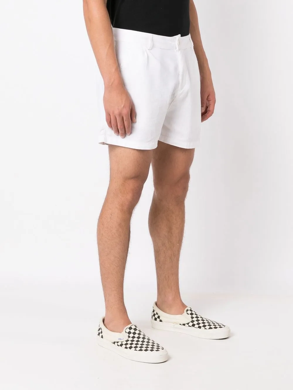 Osklen Geplooide chino shorts Wit
