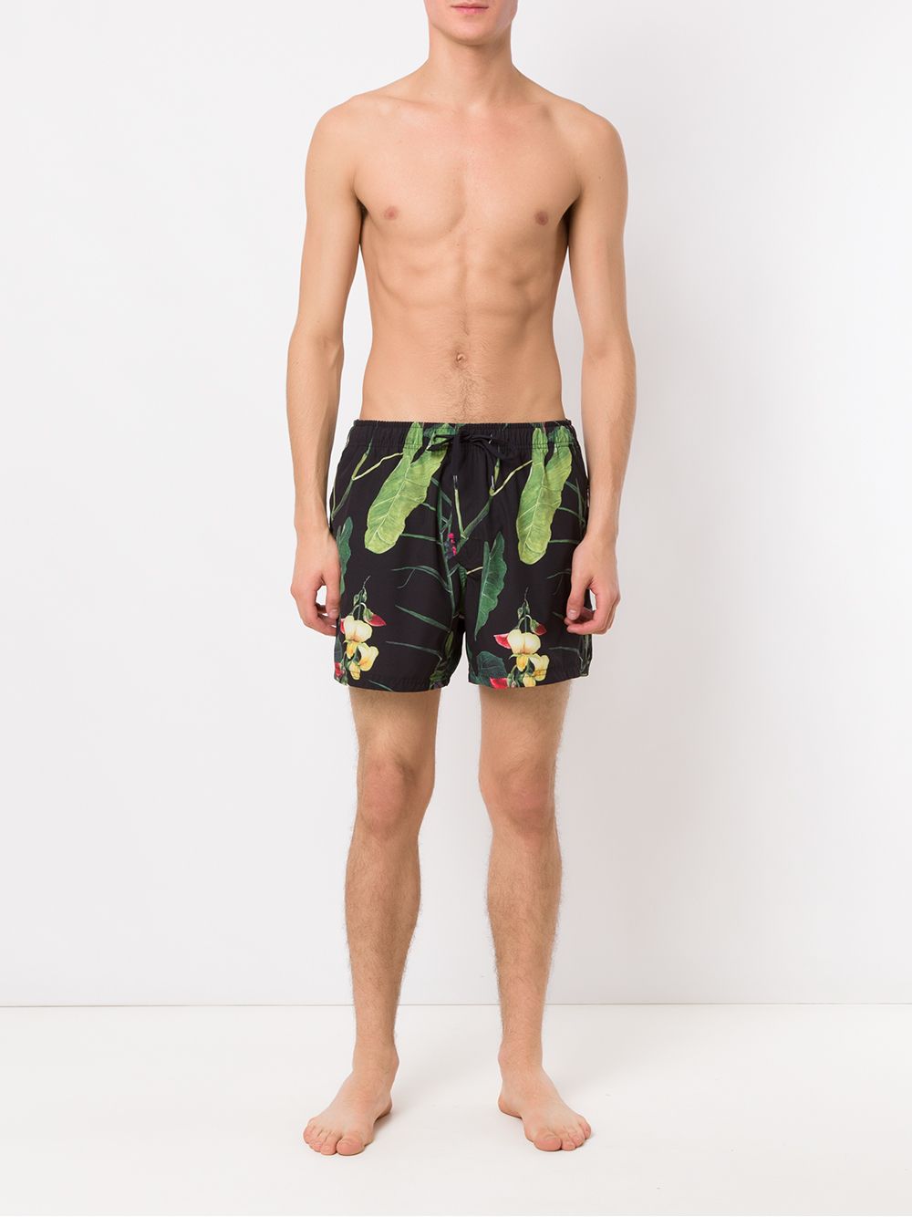 фото Osklen printed swimming shorts